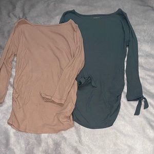 Motherhood Maternity 3/4 length long sleeve top